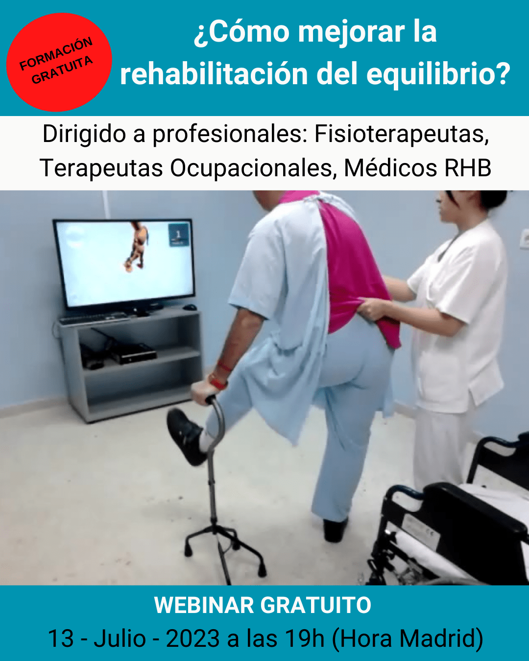 REHAMETRICS Webinar gratuito "Rehabilitación del Equilibrio"